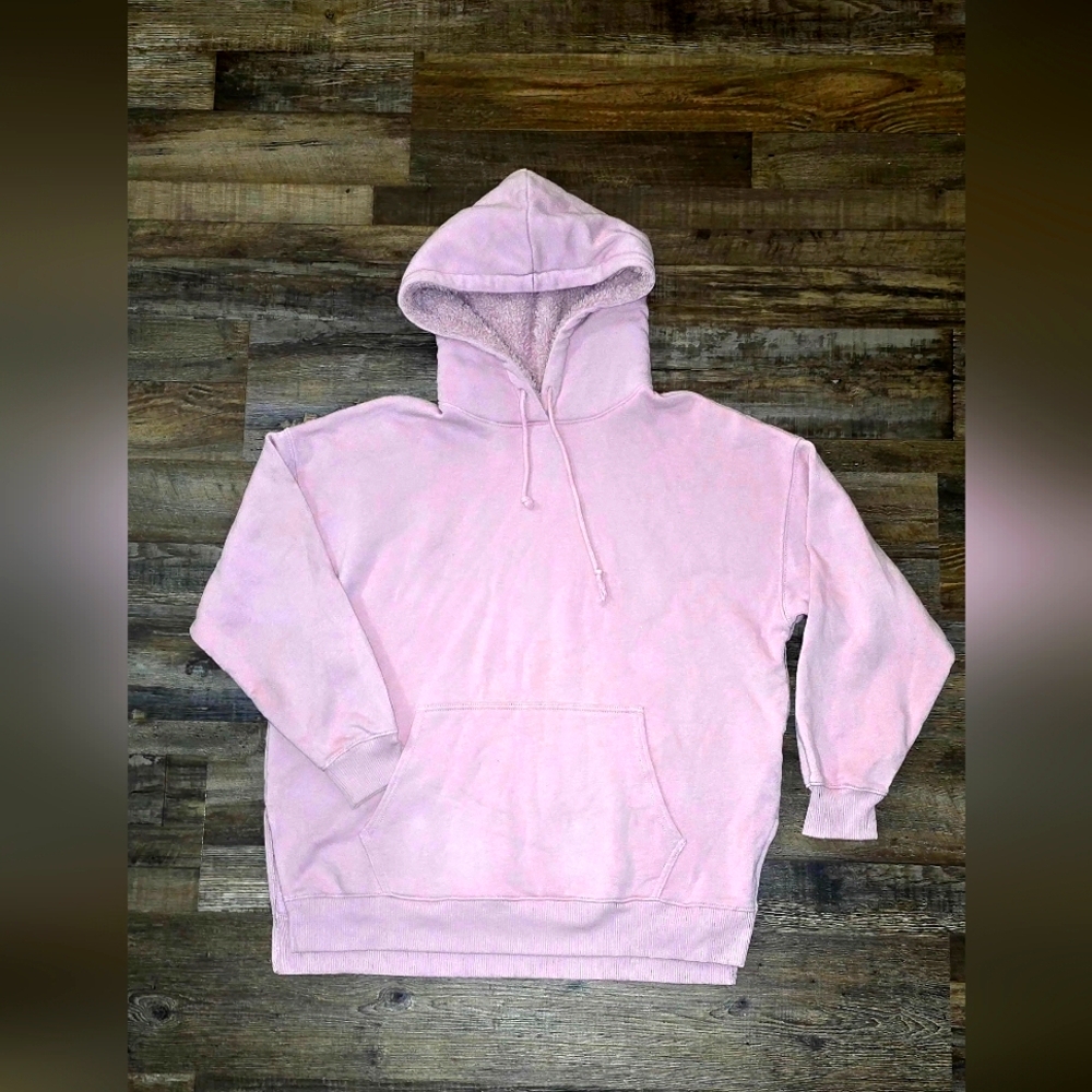 Pink Hooded Sweatshirt-Ahhh-mazingly Soft